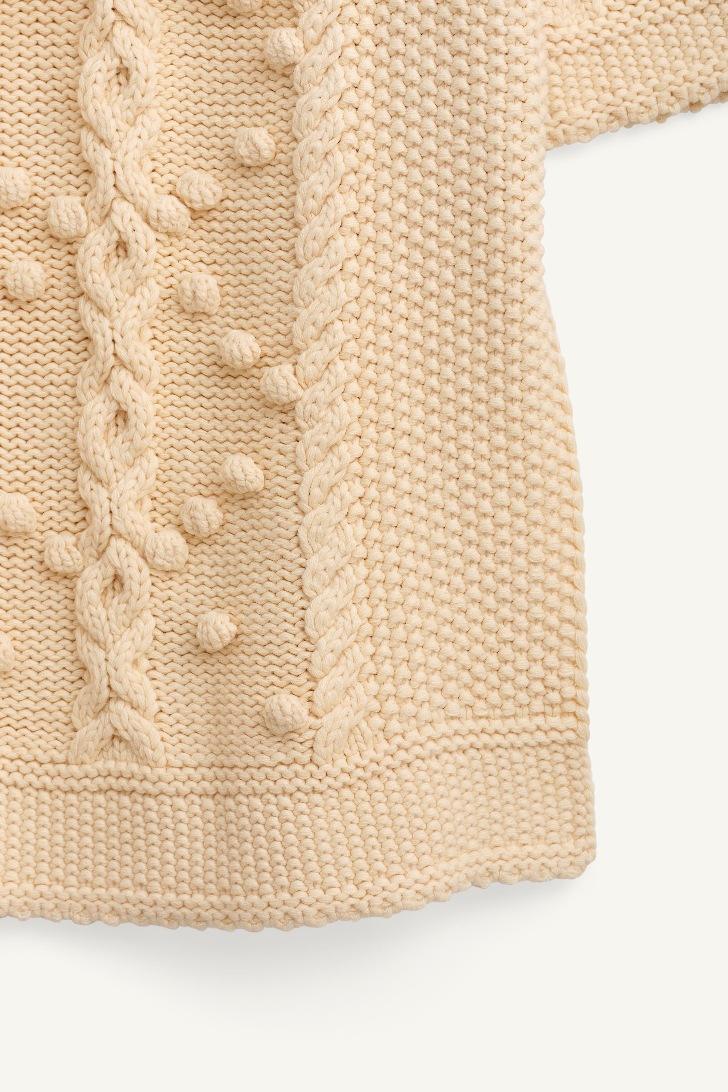 LIMITED EDITION LACE-UP KNIT PONCHO